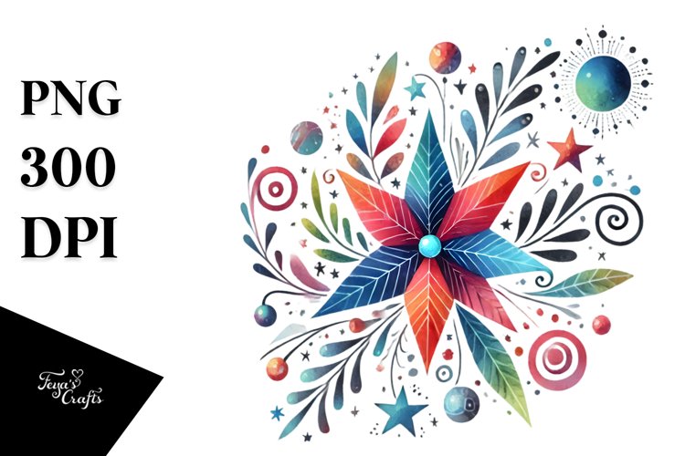Simple Flower Clipart Image 6