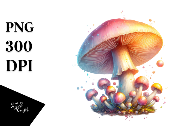 Mushroom Clipart Image 6
