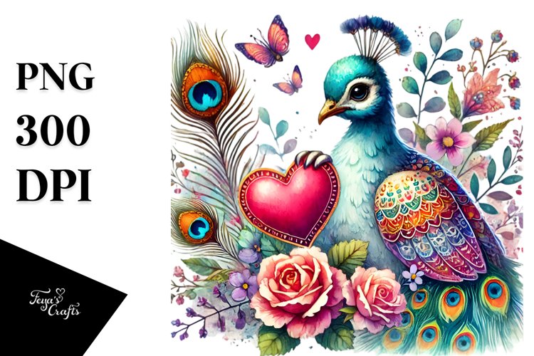 Peacock Clipart Image 3