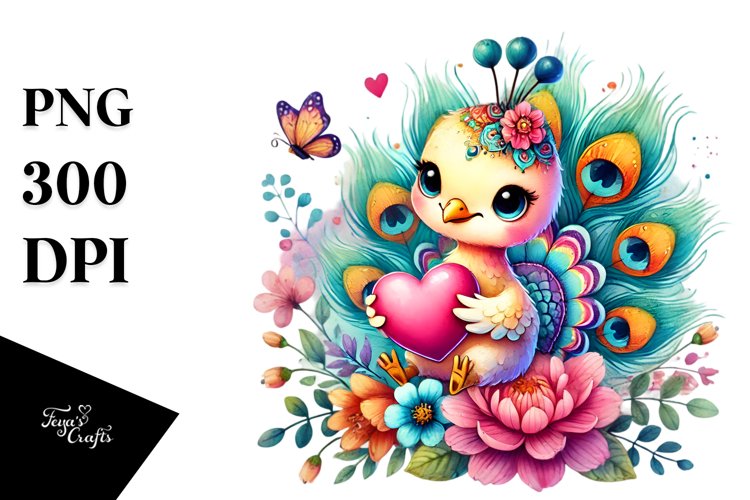 Peacock Clipart Image 2