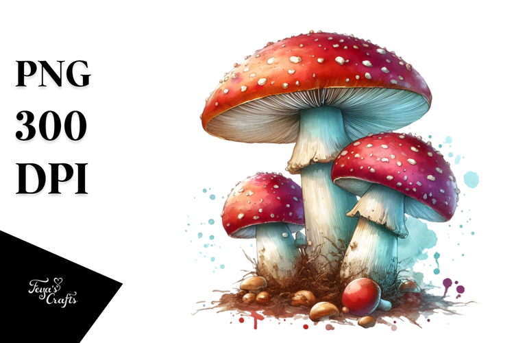 Mushroom Clipart Image 4