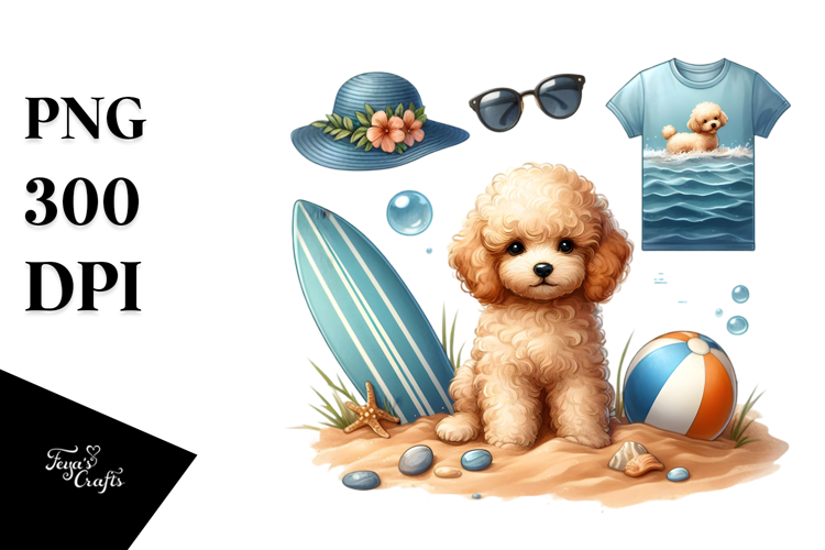 Poodle Clipart Image 9