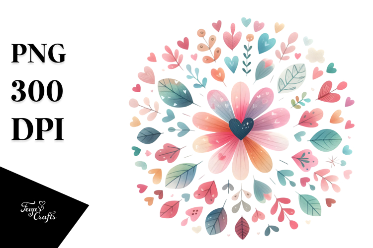 Simple Flower Clipart Image 5