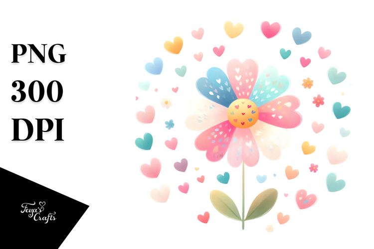 Simple Flower Clipart Image 4
