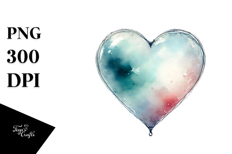 Transparent Heart Clipart Image 17