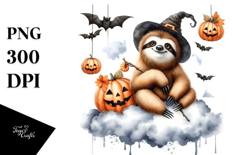 Sloth Clipart Image 24