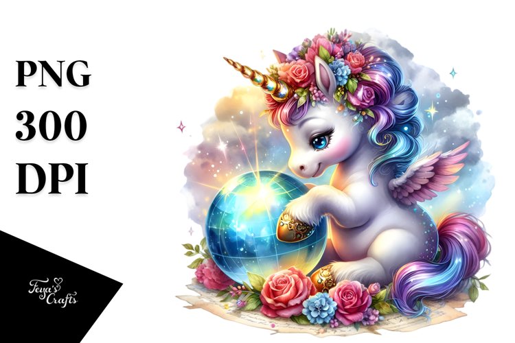 Unicorn Clipart Image 13
