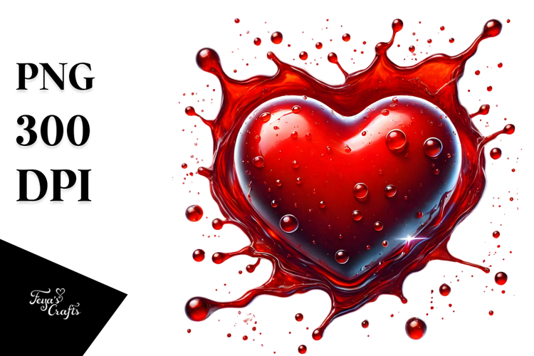 Transparent Heart Clipart Image 16