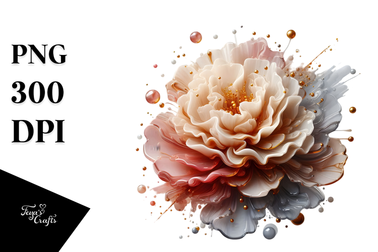 Abstract Carnation PNG