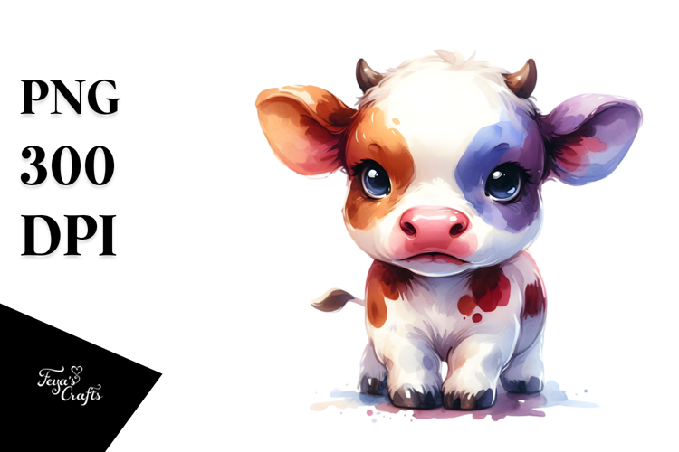 Cute Cow Clipart Image 2