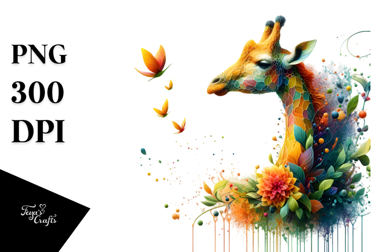 Giraffe Clipart Image 22