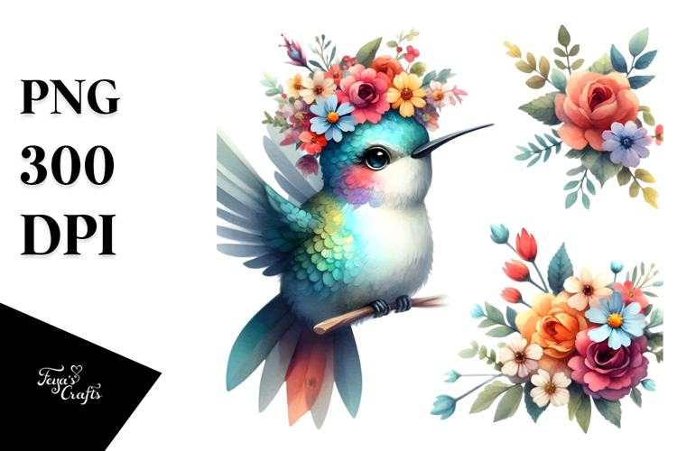 Hummingbird Clipart Image 16