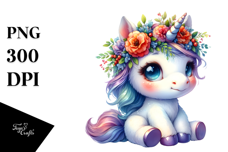 Unicorn Clipart Image 11