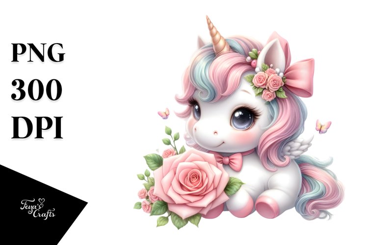 Unicorn Clipart Image 16