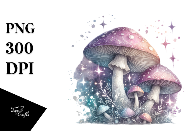 Detailed Mushroom, High-Res PNG