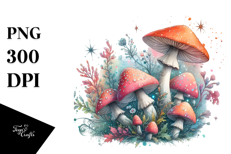 Mushroom Clipart Image 24