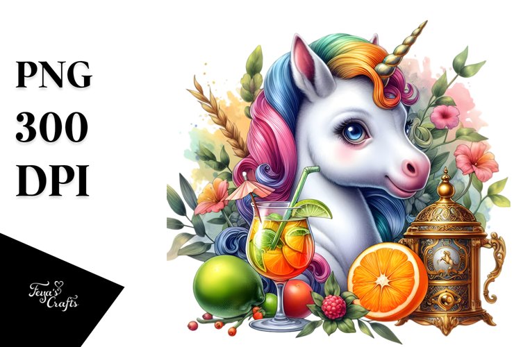 Unicorn Clipart Image 17