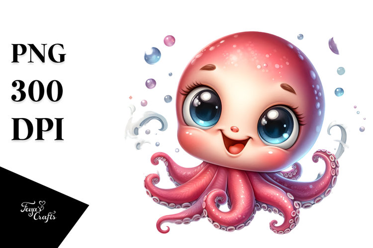 Octopus Clipart Image 16