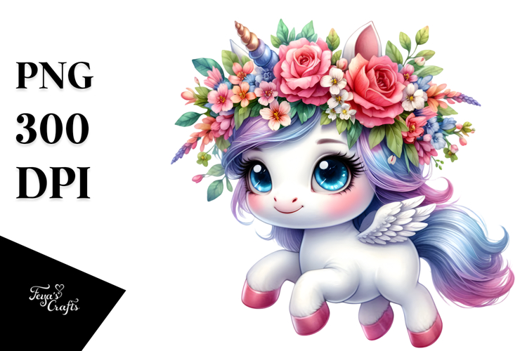 Unicorn Clipart Image 9