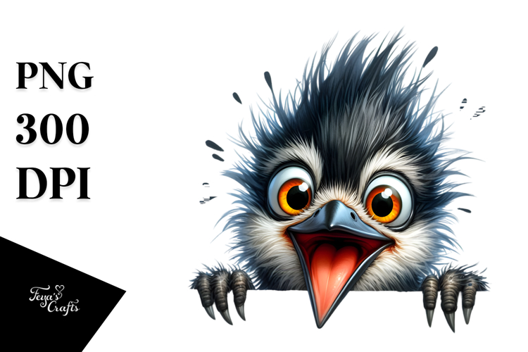 Funny Woodpecker Smiling | Sublimation