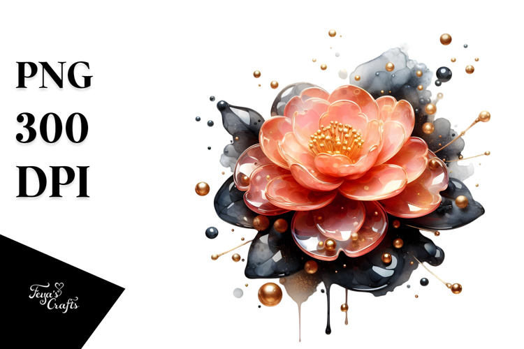 Glossy y Camellia, Transparent PNG