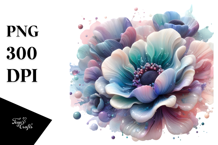 Abstract Anemone PNG