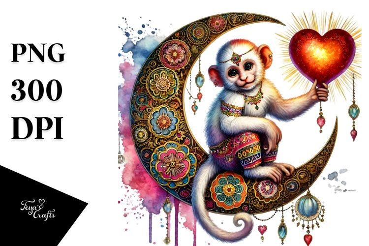 Monkey Clipart Image 5