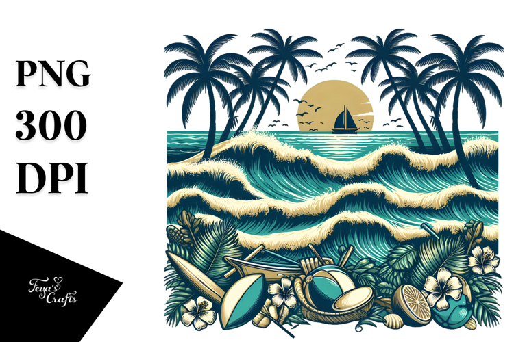 Beach Fonts Image 23