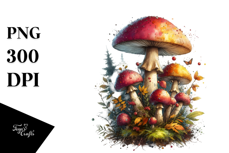 Mushroom Clipart Image 19