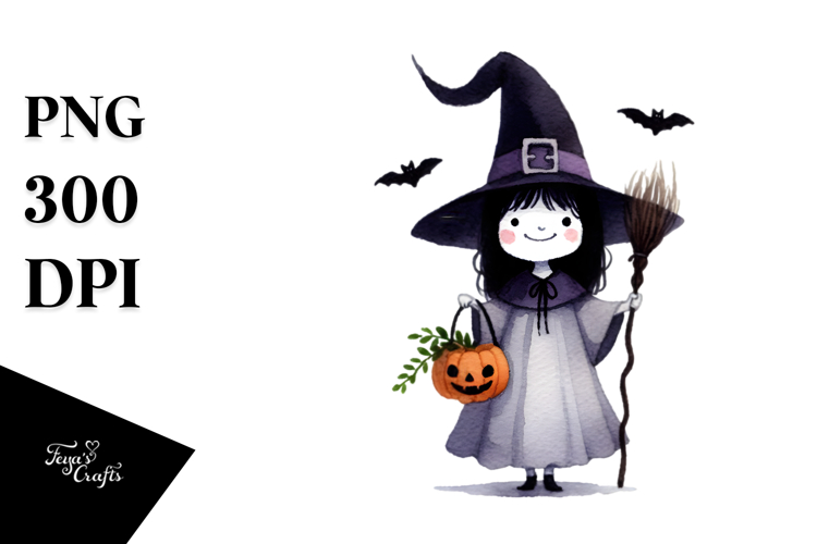 Funny Witch Clipart PNG