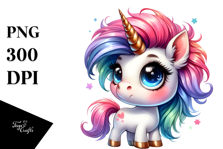 Unicorn Head Clipart Image 16