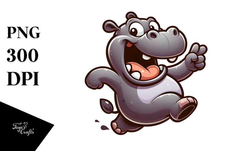 Hippo Clipart Image 3
