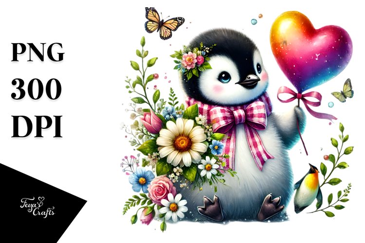 Penguin Clipart Image 20