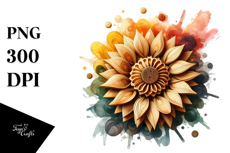 Sunflower Clipart Image 15