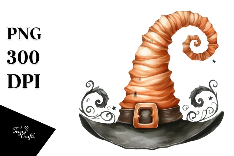 Wimsical Hat Haloween Sublimation Clipart