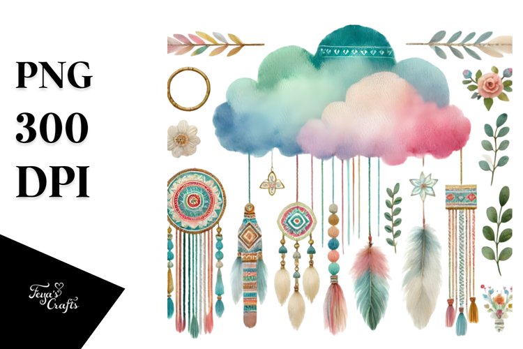 Boho Clipart Image 17