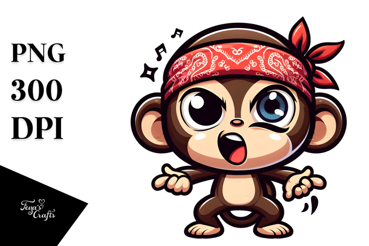Monkey Clipart Image 24