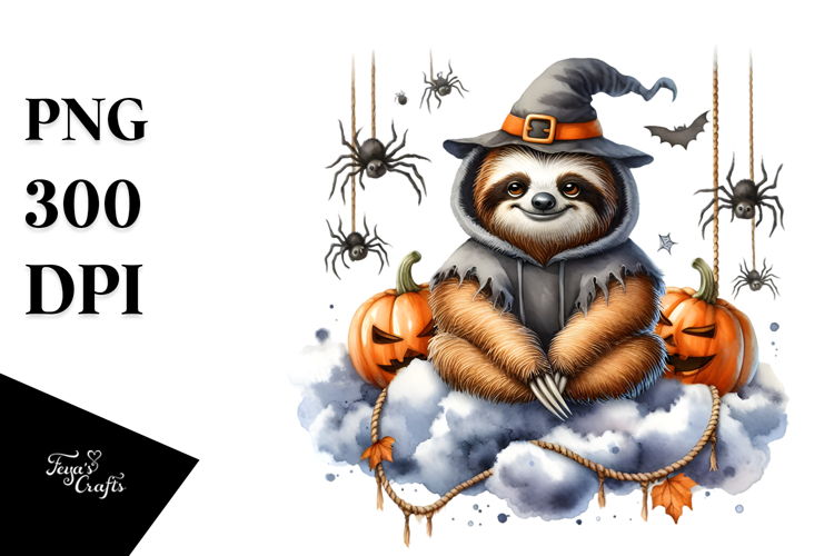 Sloth Clipart Image 9