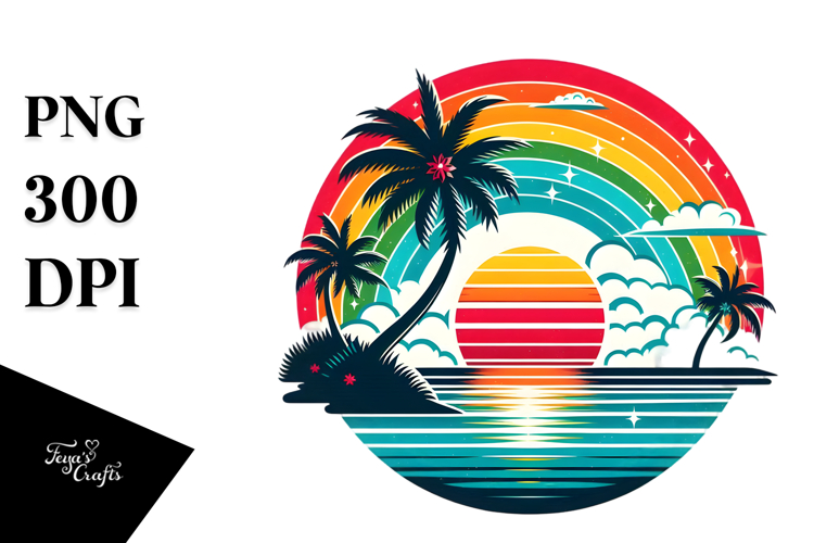 Rainbows Clipart Image 19