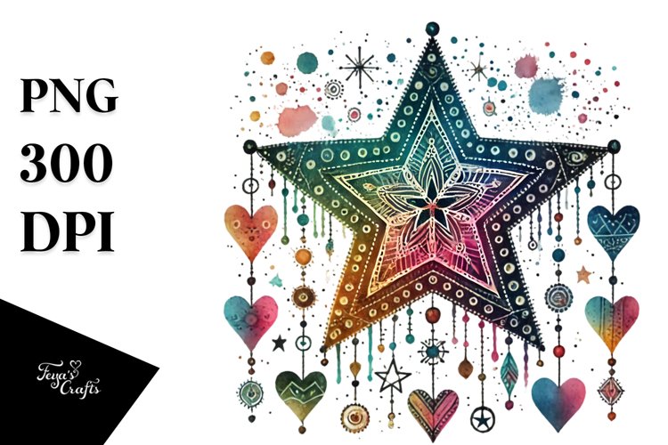 Boho Clipart Image 12