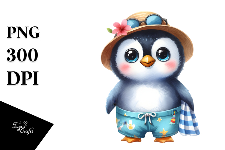 Penguin Clipart Image 21