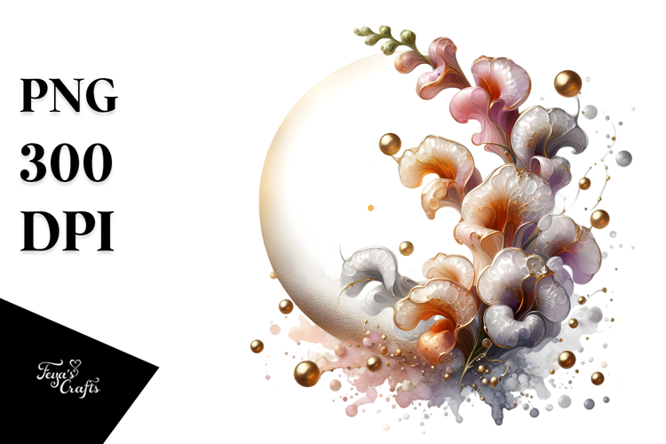 Abstract Snapdragon Material PNG