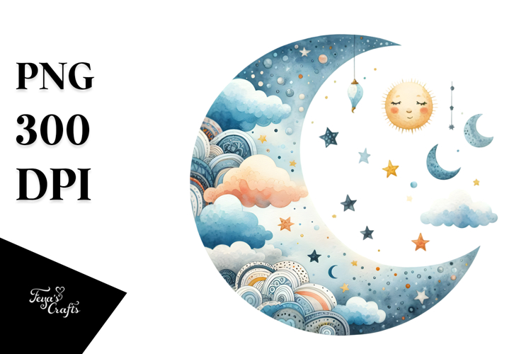 Moon Clipart Image 14