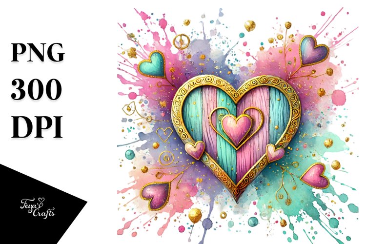Transparent Heart Clipart Image 21