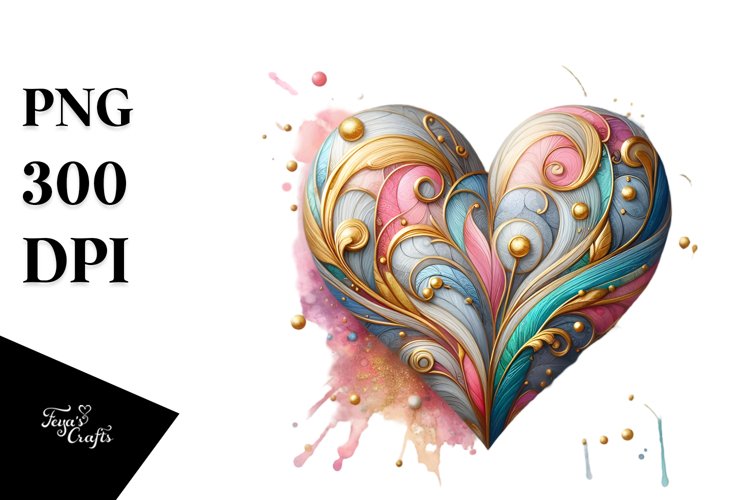 Transparent Heart Clipart Image 19