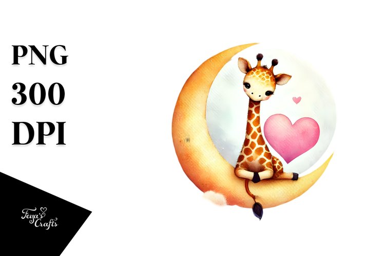 Giraffe Clipart Image 8