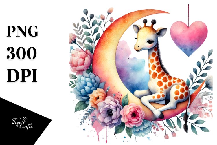 Giraffe Clipart Image 6