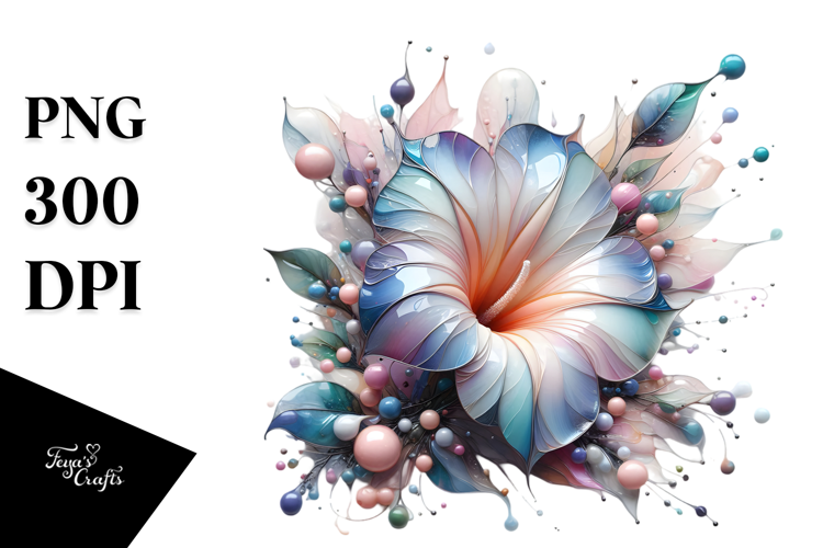 Glossy Morning Glory PNG