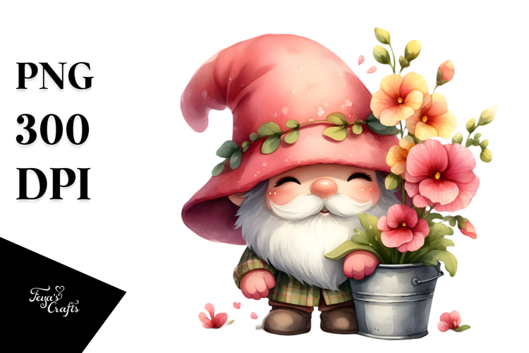 Cute GNOME Large Snapdragon PNG