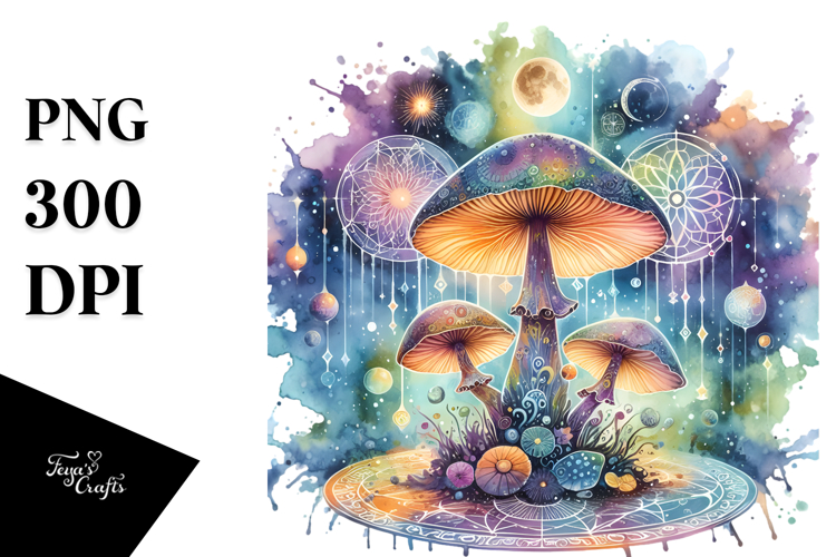 Mushroom Clipart Image 4